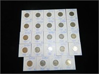 24 Buffalo Head Nickels