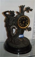 Neoclassical Style Metal Clock