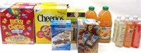 Costco Cereal, Granola Bars &  Juice