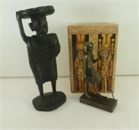 Egyptian Collection Pharaoh Statue - African