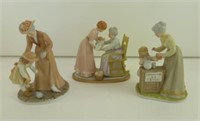3 Grandma's Ceramic Lot (All Enesco & Limited
