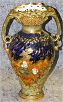 Teplitz Amphora Porcelain Vase