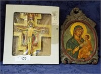 Lot of Unique Religious Wood Collectibles