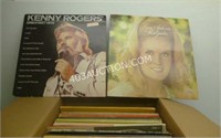 Lot of 3 Boxes of Assorted Vinyl Records