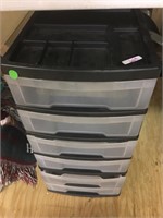 6 drawer storage unit