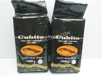 Lot of 2 - Cubita Cuban Coffee 1000g