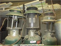 coleman lanterns (some missing parts)