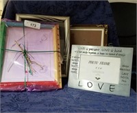 Lot of 4 Picture Frames