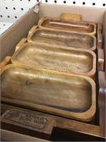 OLIVE WOOD TAUPAS TRAY FROM SPAIN