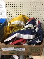 BOX OF FLAGS