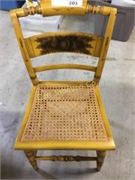 HITCHCOCK CANE CHAIR
