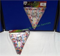 Funday Let's Party Flag Banner