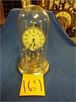 Schatz silver trim anniversary clock