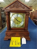 Le Victorian Clock Co Hand Carved man