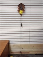 Cuckoo clock, tan, retail $427