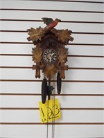 Cuckoo clock, small Light brown, reta