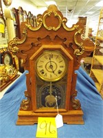 Handmade wall clock with pendulum, ke