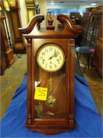 Sligh Westminster chime wall clock wi