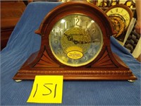 Howard Miller dual chime mantle clock