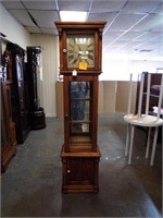 Handmade long case clock, key win