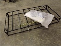 METAL TWIN SIZE BED FRAME & BED SKIRT