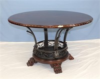 Ashley Wood  And Iron  Dining Room Table