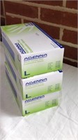 3 boxes of Adenna Nitrile powder free examination