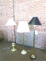 3 floor lamps