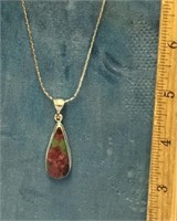 Choice on 2 (134-135): sterling silver and agate p