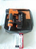 Rigid pneumatic nail gun with Staples & storage