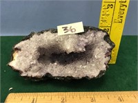 Choice on 2 (36-37): 4.5" crystal geode specimen -