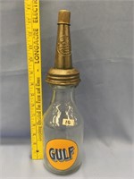 14" Gulf oil bottle         (a 7)