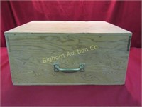 Fly Tying/Crafters Wooden Box