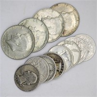 90% Silver Coins $2 Face Value Quarters and