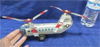 rare piasecki yh-16 helicopter toy - japan - usaf
