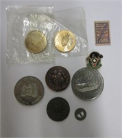 Grouping of Misc. Canadian Medallions and Tokens