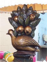 Partridge in a Pear Tree Lamp