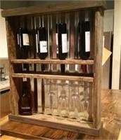 GREAT WINE BAR FROM RECLAIMED WOOD