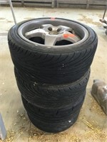 Hamann 235/40ZR17 90W Rim and Tires