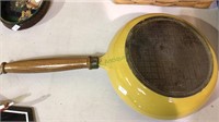 Enamel cat iron Descoware Belgium frying pan , 9