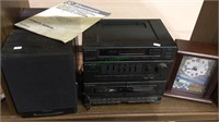 Emerson am/fm dual cassette compact stereo system