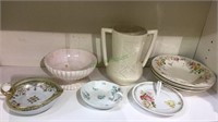 Shelf lot of 9 pieces of vintage china, Nippon
