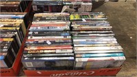 Box lot of 41 DVDs, (576)