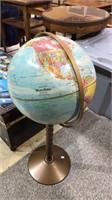 World nation and world globe on a pedestal, 30