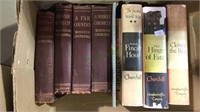 Seven Winston Churchill books including a far