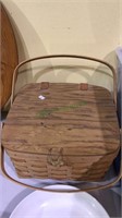 Large Longaberger signed and dated 1992 pie