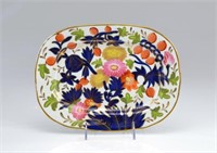 19th C English porcelain platter