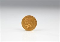 1911 American Liberty gold 2 1/2 dollar coin
