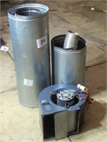 FURNACE BLOWER & FLUE PIPE