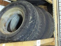 4 MOUNTED MOBILE HOME TIRES